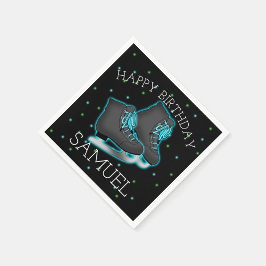 Boy's Ice Schaats Servetten (Hoek)