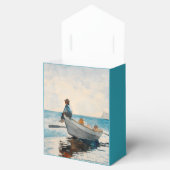 Boys in a Dory (1880) van Winslow Homer Bedankdoosjes (Geopend)