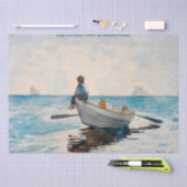 Boys in a Dory (1880) van Winslow Homer Tissuepapier (Craft)