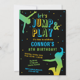 Boys Jump Birthday Party Trampoline Park Kaart