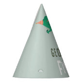 Boys Jungle Dinosaur T-Rex Kids Birthday Feesthoedjes