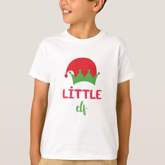 Boys Little Elf T-shirt (Voorkant)