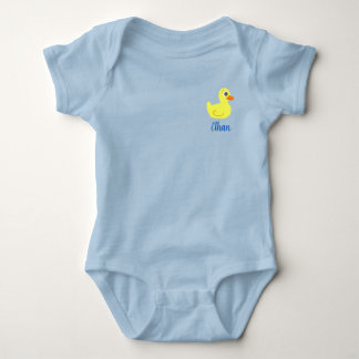 Boys Little Rubber Duck Romper