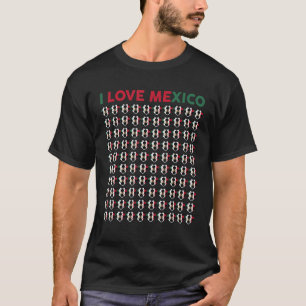 Boys Love Mexico Voetballen Kinder Toddler Mexican T-shirt