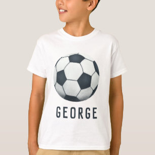 Boys Modern Blue Soccer Jersey Nummer sport T-shirt