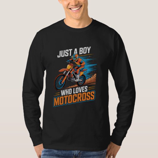 Boys Motocross T-shirt (Voorkant)