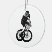 Boys mountain bike T Shirt presents MTB Christmas Keramisch Ornament (Links)