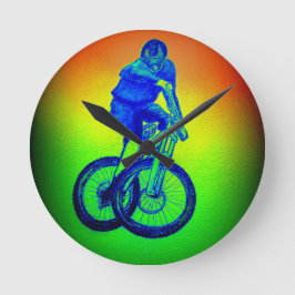 Boys mountainbike T Shirt cadeau MTB Ronde Klok