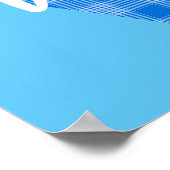 Boys Name Custom Play Letter V Poster (Hoek)