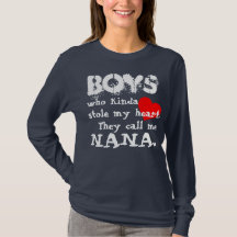Boys/Nana T-Shirt Light Text (lange hoes)