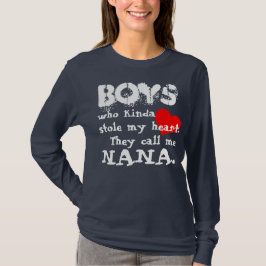 Boys/Nana T-Shirt Light Text (lange hoes)