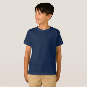 Boys Navy T-Shirt, Kinder / T-Shirt aanpassen (Voorkant volledig)