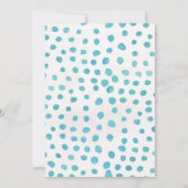 Boys O-Fish_Ally Waterverf Birthday Uitnodiging (Achterkant)