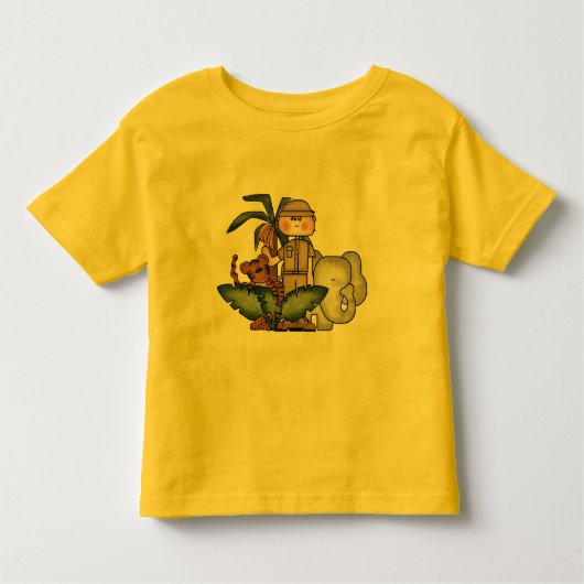 Boys Oerwoud Safari Tshirts en Gifts (Voorkant)