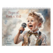 Boys of Rock and Roll 2026 Kalender 12 maanden (Hoes)