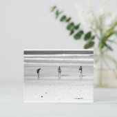 "Boys on the South African Beach" JTG Art Briefkaa Briefkaart (Staand voorkant)