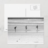 "Boys on the South African Beach" JTG Art Briefkaa Briefkaart (Voorkant / Achterkant)