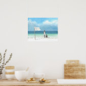 Boys op Beach Kenya Poster (Keuken)