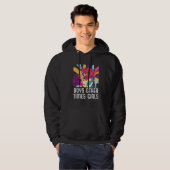 Boys Other Times Girls Bisexual Pride Bisexuality Hoodie (Voorkant volledig)