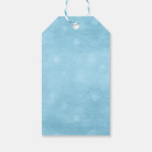 Boys Over The Moon Thema's Baby shower Label Cadeaulabel (Achterkant)