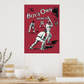  Boy's Own Annual - Archief Cricket Print (Keuken)