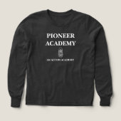 Boys' Pioneer Academy Long-Sleeve Tri-Blend Shirt (Voorkant)
