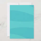 Boys Pool Party Kind Birthday Uitnodiging (Achterkant)