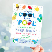 Boys Pool Summer Birthday Kaart