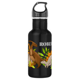 Boys Prehistorische dinosauriërs plezier Waterfles