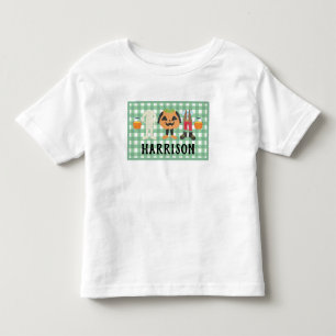 Boys Pset Trick or treat Halloween Toddler T-shi Kinder Shirts