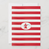 Boys Red Sound The Alarm Fire Truck Birthday Kaart (Achterkant)