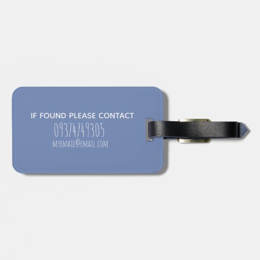 Boys Red Waterverf Dinosaur en naam Kinderen Bagagelabel (Achterkant horizontaal)