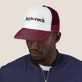 Boys Rock Trucker Pet (In situ)
