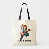 Boys rockstar gitaarbibliotheektas tote bag (Voorkant)