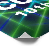 Boys Roller Skating Birthday Let's Roll Poster (Hoek)