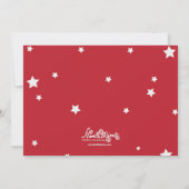 Boys Rollerblading Birthday Party Kaart (Achterkant)