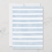 Boy's Safari Animals Baby shower Kaart (Achterkant)