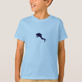 Boys Scuba Diver Design T-Shirt (Voorkant)