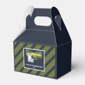 Boys Soccer Sport Kinderen van Birthday Bedankdoosjes (Voorkant Zijde)