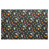 Boys Space Pattern sterren Planets Rockets Aliens Stof (Fat Quarter)