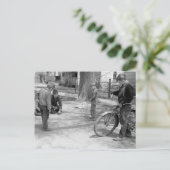 Boys Speling Marbles, Woodbine, Iowa, 1940 Briefkaart (Staand voorkant)