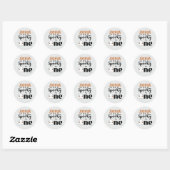 Boy's Spooky One Halloween 1e Verjaardag Ronde Sticker (Vel)