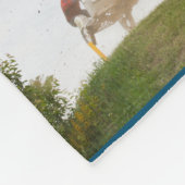 BOYS SPORTS FLEECE BLANKET. DEKEN (Hoek)