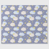 Boys Striped Sky  Cadeaupapier (Vlak)