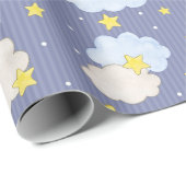 Boys Striped Sky  Cadeaupapier (Rol Hoek)