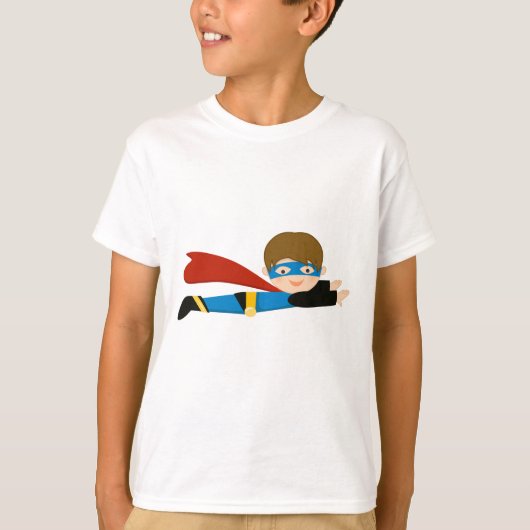 Boys Super Hero Shirt (Voorkant)