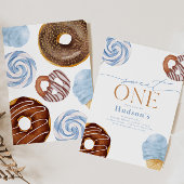 Boy's Sweet One verjaardagsfeestje uitnodigingen