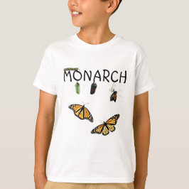 Boys T-shirt Monarch Life Cycle