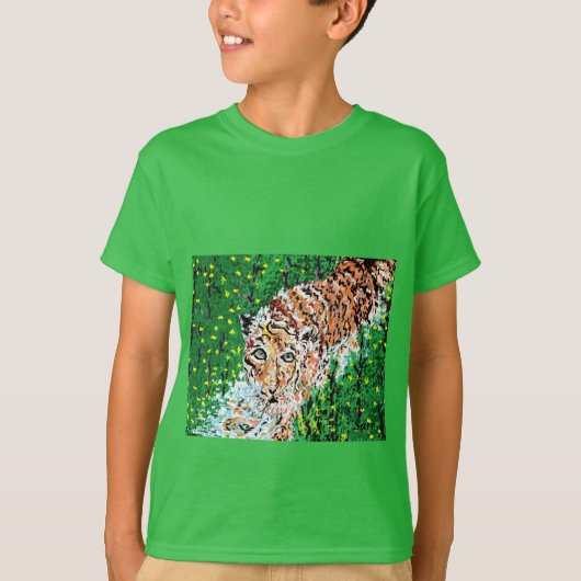 Boys T-Shirt Tiger (Voorkant)