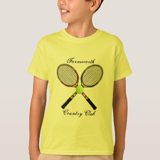 Boys Tennis T-Shirt (Voorkant)